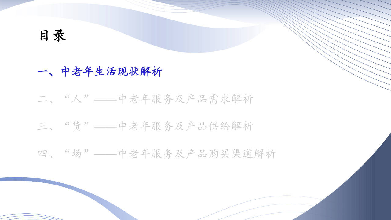 中国中老年市场白皮书