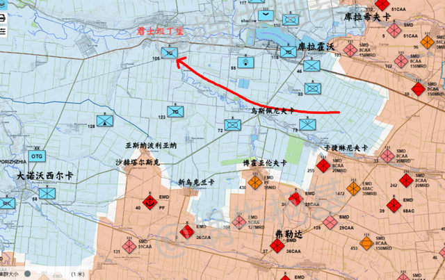 堡垒弗勒达失守真相曝光！14辆无人车自爆炸开血路，乌军王牌崩溃