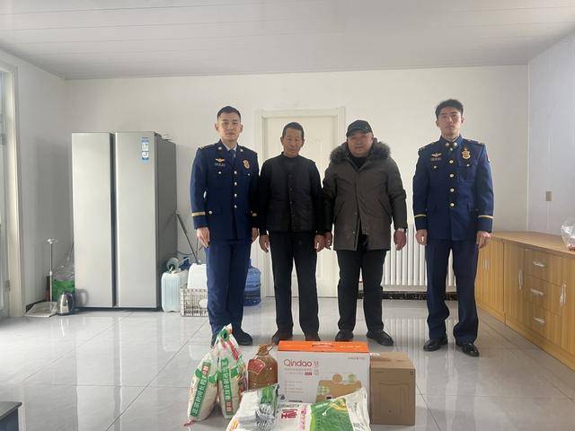 “是他们救了我和家人”，即墨一村民送来锦旗，表达感激之情